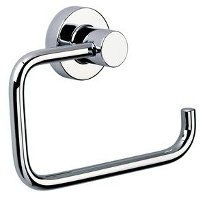 ORIGINS LIVING SONIA TECNO PROJECT CHROME BATHROOM OPEN TOILET ROLL HOLDER, 116973 ORIGINS LIVING SONIA TECNO PROJECT CHROME BATHROOM OPEN TOILET ROLL HOLDER, 116973